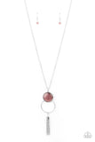 Nice To GLOW You - Purple Necklace - Paparazzi Accessories Necklace Bedazzle Me Pretty Mobile Fashion Boutique