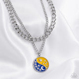 Night and Day - Yellow Necklace - Paparazzi Accessories Necklace Bedazzle Me Pretty Mobile Fashion Boutique