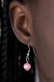 Nightcap and Gown - Pink Necklace - Paparazzi Accessories Necklace Bedazzle Me Pretty Mobile Fashion Boutique