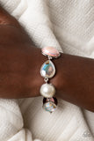 Nostalgically Nautical - Pink Bracelet - Paparazzi Accessories Bracelet Bedazzle Me Pretty Mobile Fashion Boutique