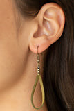 Noticeably Nomad - Green Necklace - Paparazzi Accessories Necklace Bedazzle Me Pretty Mobile Fashion Boutique