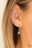 Notorious Noble - Silver Necklace - Paparazzi Accessories Necklace Bedazzle Me Pretty Mobile Fashion Boutique