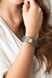 Ocean Mist - Yellow Bracelet - Paparazzi Accessories Bracelet Bedazzle Me Pretty Mobile Fashion Boutique