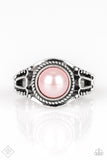 Ocean Outing - Pink Ring - Paparazzi Accessories Ring Bedazzle Me Pretty Mobile Fashion Boutique