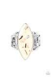 Oceanic Odyssey - Brown Ring - Paparazzi Accessories Ring Bedazzle Me Pretty Mobile Fashion Boutique