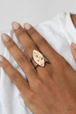 Oceanic Odyssey - Brown Ring - Paparazzi Accessories Ring Bedazzle Me Pretty Mobile Fashion Boutique