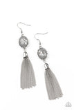 Oceanic Opalescence - Silver Earrings - Paparazzi Accessories Earrings Bedazzle Me Pretty Mobile Fashion Boutique