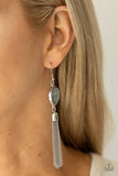 Oceanic Opalescence - Silver Earrings - Paparazzi Accessories Earrings Bedazzle Me Pretty Mobile Fashion Boutique