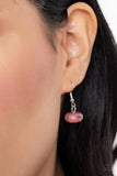 Oceanside Service - Pink Necklace - Paparazzi Accessories Necklace Bedazzle Me Pretty Mobile Fashion Boutique