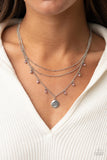 Ode To Mom - Pink Necklace - Paparazzi Accessories Necklace FS-Bedazzle Me Pretty Mobile Fashion Boutique