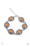 Off Exploring - Brown Bracelet - Paparazzi Accessories Bracelet Bedazzle Me Pretty Mobile Fashion Boutique