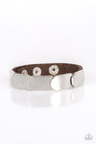 Off-Road Rally - Brown Bracelet - Paparazzi Accessories Bracelet Bedazzle Me Pretty Mobile Fashion Boutique