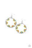 Off The Rim - Multi Earrings - Paparazzi Accessories Earrings Bedazzle Me Pretty Mobile Fashion Boutique