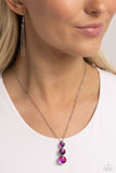 Ombré Obsession - Multi Necklace - Paparazzi Accessories Necklace Bedazzle Me Pretty Mobile Fashion Boutique