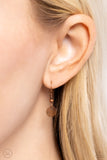 On My CHIME - Copper Necklace - Paparazzi Accessories Necklace Bedazzle Me Pretty Mobile Fashion Boutique