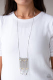 On The Fly - Yellow Necklace - Paparazzi Accessories Necklace Bedazzle Me Pretty Mobile Fashion Boutique