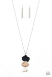 On The ROAM Again - Multi Necklace - Paparazzi Accessories Necklace Bedazzle Me Pretty Mobile Fashion Boutique