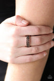 On The VINE - Copper Ring - Paparazzi Accessories Ring Bedazzle Me Pretty Mobile Fashion Boutique