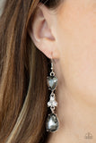 Once Upon a Twinkle - Silver Earrings - Paparazzi Accessories Earrings Bedazzle Me Pretty Mobile Fashion Boutique