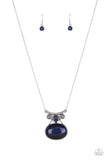 One DAYDREAM At A Time - Blue Necklace - Paparazzi Accessories Necklace Bedazzle Me Pretty Mobile Fashion Boutique