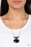 One DAYDREAM At A Time - Blue Necklace - Paparazzi Accessories Necklace Bedazzle Me Pretty Mobile Fashion Boutique
