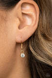 One Empire at a Time - Gold Necklace - Paparazzi Accessories Necklace Bedazzle Me Pretty Mobile Fashion Boutique