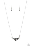 One Empire at a Time - Silver Necklace - Paparazzi Accessories Necklace Bedazzle Me Pretty Mobile Fashion Boutique