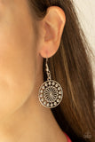 One MANDALA Show - Red Necklace - Paparazzi Accessories Necklace Bedazzle Me Pretty Mobile Fashion Boutique