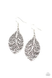 One VINE Day - Silver Earrings - Paparazzi Accessories Earrings Bedazzle Me Pretty Mobile Fashion Boutique