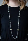 Only For Special Occasions - Yellow Necklace - Paparazzi Accessories Necklace Bedazzle Me Pretty Mobile Fashion Boutique