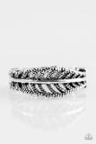 Only Time QUILL Tell - Silver Ring - Paparazzi Accessories Ring Bedazzle Me Pretty Mobile Fashion Boutique