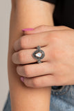 Opera Showcase - Orange Ring - Paparazzi Accessories Ring Bedazzle Me Pretty Mobile Fashion Boutique