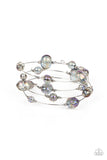Optical Auras - Purple Bracelet - Paparazzi Accessories Bracelet Bedazzle Me Pretty Mobile Fashion Boutique