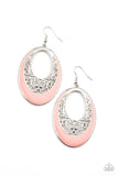 Orchard Bliss - Orange Earrings - Paparazzi Accessories Earrings Bedazzle Me Pretty Mobile Fashion Boutique