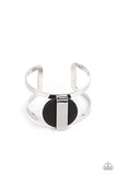 Organic Fusion - Black Bracelet - Paparazzi Accessories Bracelet Bedazzle Me Pretty Mobile Fashion Boutique