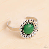 Organic Orchard - Green Bracelet - Paparazzi Accessories Bracelet Bedazzle Me Pretty Mobile Fashion Boutique