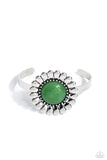 Organic Orchard - Green Bracelet - Paparazzi Accessories Bracelet Bedazzle Me Pretty Mobile Fashion Boutique