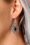 Over The POP - Black Earrings - Paparazzi Accessories Earrings Bedazzle Me Pretty Mobile Fashion Boutique
