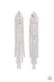 Overnight Sensation - Multi Post Earrings - Paparazzi Accessories Post Earrings Bedazzle Me Pretty Mobile Fashion Boutique