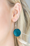 Pacific Paradise - Blue Necklace - Paparazzi Accessories Necklace Bedazzle Me Pretty Mobile Fashion Boutique