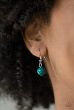 Pacific Piers - Green Necklace - Paparazzi Accessories Necklace Bedazzle Me Pretty Mobile Fashion Boutique