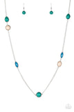 Pacific Piers - Multi Necklace - Paparazzi Accessories Necklace Bedazzle Me Pretty Mobile Fashion Boutique
