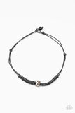 Pacific Pioneer - Black Necklace - Paparazzi Accessories Necklace Bedazzle Me Pretty Mobile Fashion Boutique