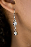 Pageant Queen - White Necklace - Paparazzi Accessories Necklace Bedazzle Me Pretty Mobile Fashion Boutique
