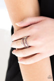 Pageant Wave - Purple Ring - Paparazzi Accessories Ring Bedazzle Me Pretty Mobile Fashion Boutique