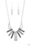 Paisley Pastime - Multi Necklace - Paparazzi Accessories Necklace Bedazzle Me Pretty Mobile Fashion Boutique