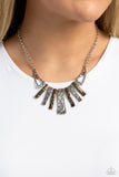 Paisley Pastime - Multi Necklace - Paparazzi Accessories Necklace Bedazzle Me Pretty Mobile Fashion Boutique