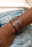 Paisley Pioneer - Purple Bracelet - Paparazzi Accessories Bracelet Bedazzle Me Pretty Mobile Fashion Boutique