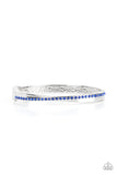 Palace Penthouse - Blue Bracelet - Paparazzi Accessories Bracelet Bedazzle Me Pretty Mobile Fashion Boutique