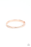 Palace Penthouse - Copper Bracelet - Paparazzi Accessories Bracelet Bedazzle Me Pretty Mobile Fashion Boutique